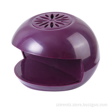 Air Nail Dryer, Portable and Lovely, with Soft Breeze to Speed Up Nail Polish Drying, Apple Design